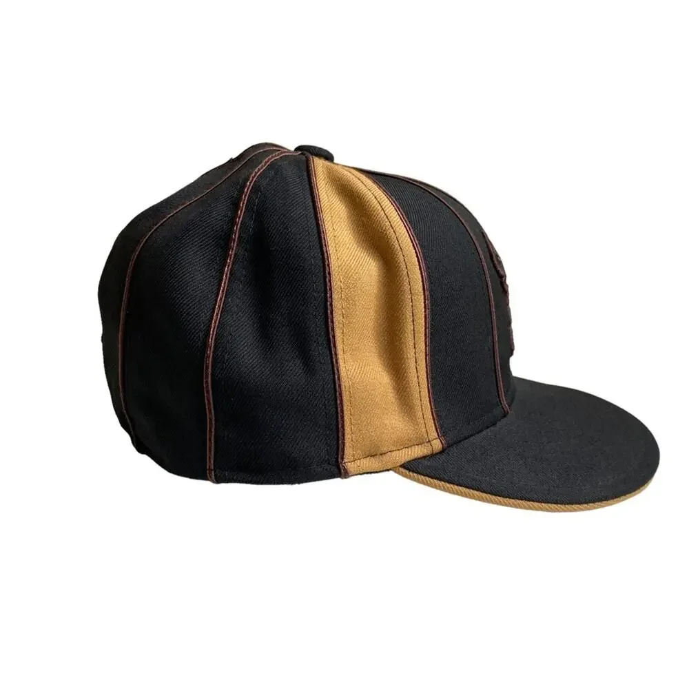 New Era 59Fifty Chicago Bulls Windy‎ City Pinwheel Fitted Hat Cap Size 7 3/8